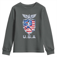 USA 2026 Soccer Player Youth Sweatshirt United States Team Pride