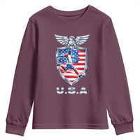 USA 2026 Soccer Player Youth Sweatshirt United States Team Pride