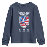 USA 2026 Soccer Player Youth Sweatshirt United States Team Pride