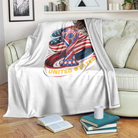 United States Sport USA Team 2026 Throw Blanket American Soccer Fans Gift