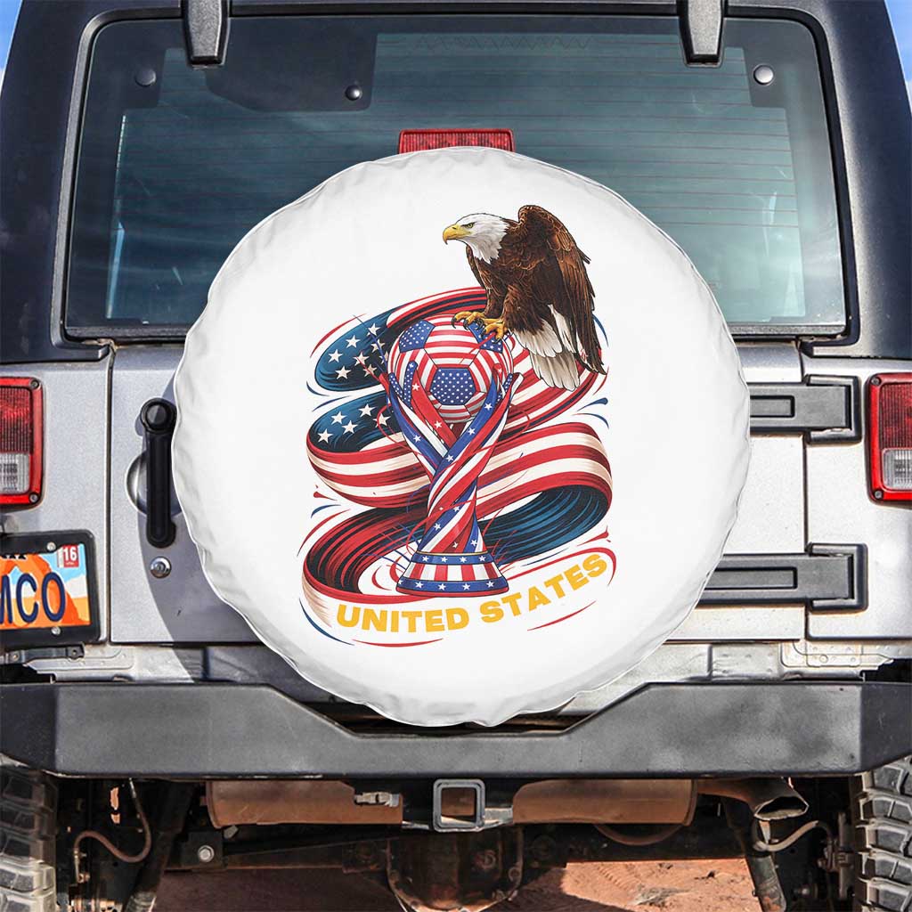 United States Sport USA Team 2026 Spare Tire Cover American Soccer Fans Gift