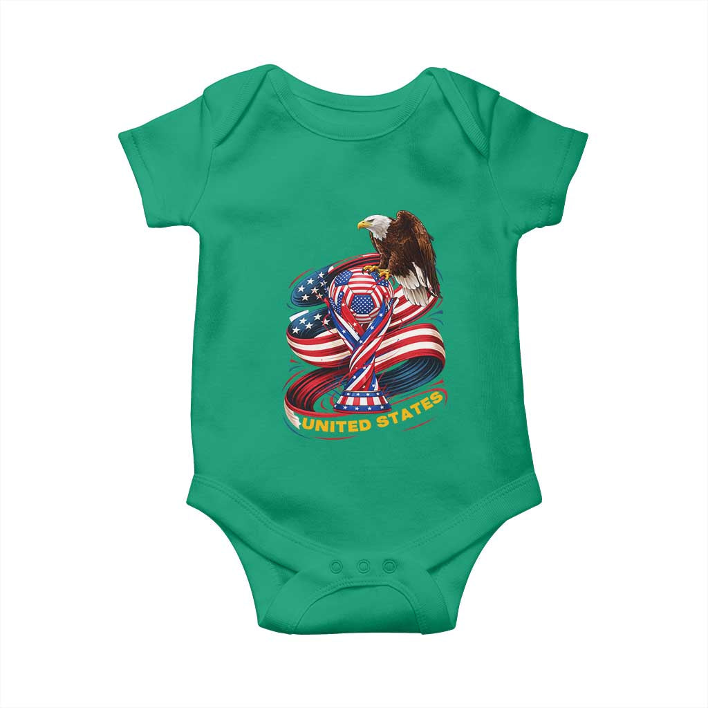 United States Sport USA Team 2026 Baby Onesie American Soccer Fans Gift