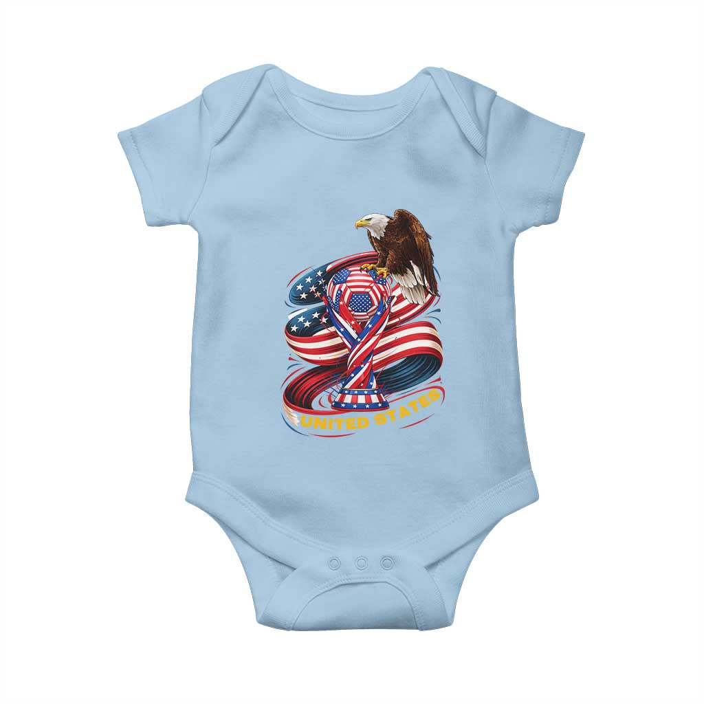 United States Sport USA Team 2026 Baby Onesie American Soccer Fans Gift