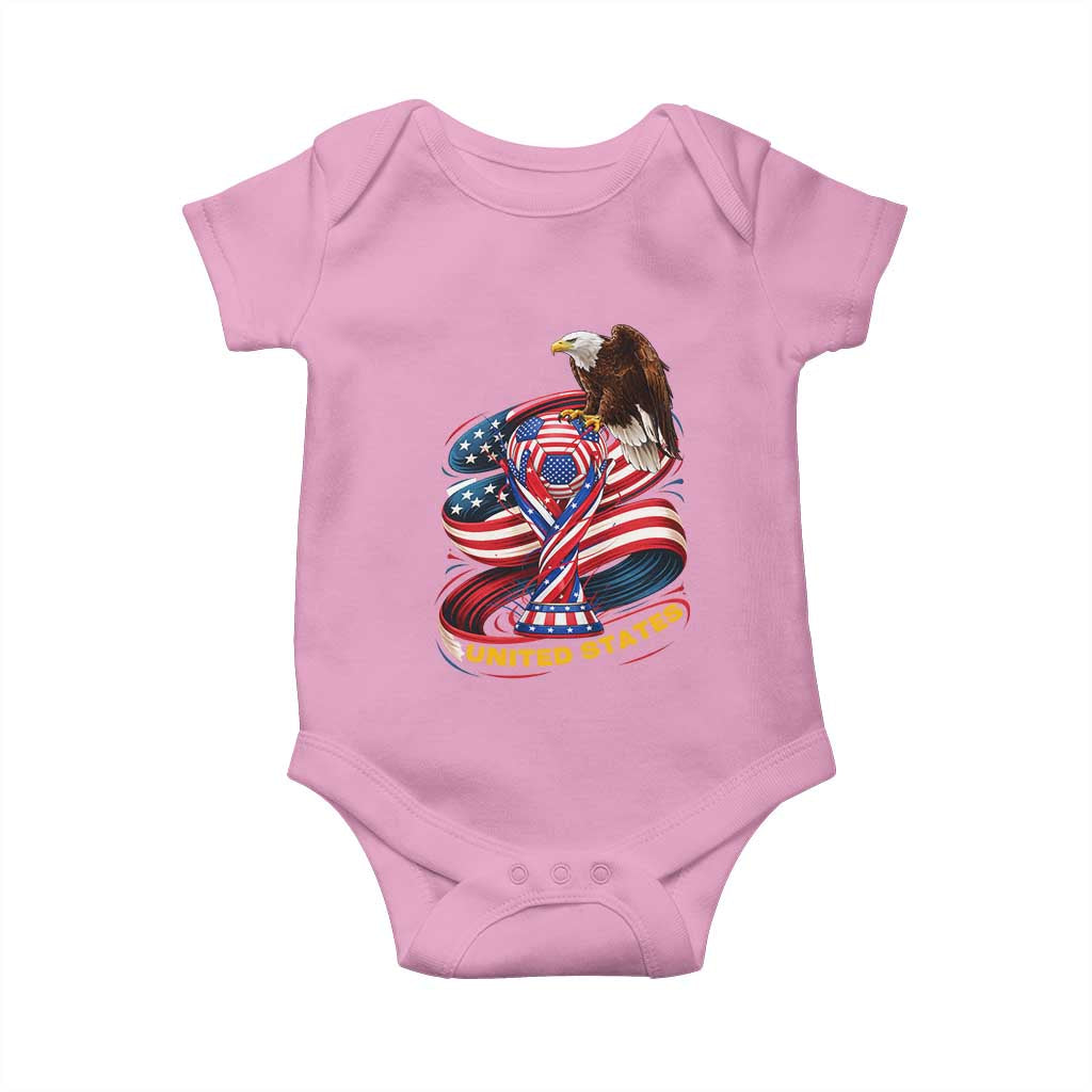 United States Sport USA Team 2026 Baby Onesie American Soccer Fans Gift