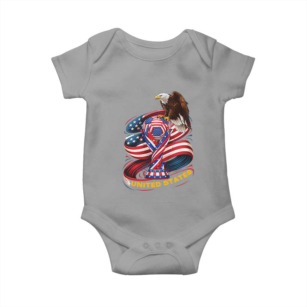 United States Sport USA Team 2026 Baby Onesie American Soccer Fans Gift