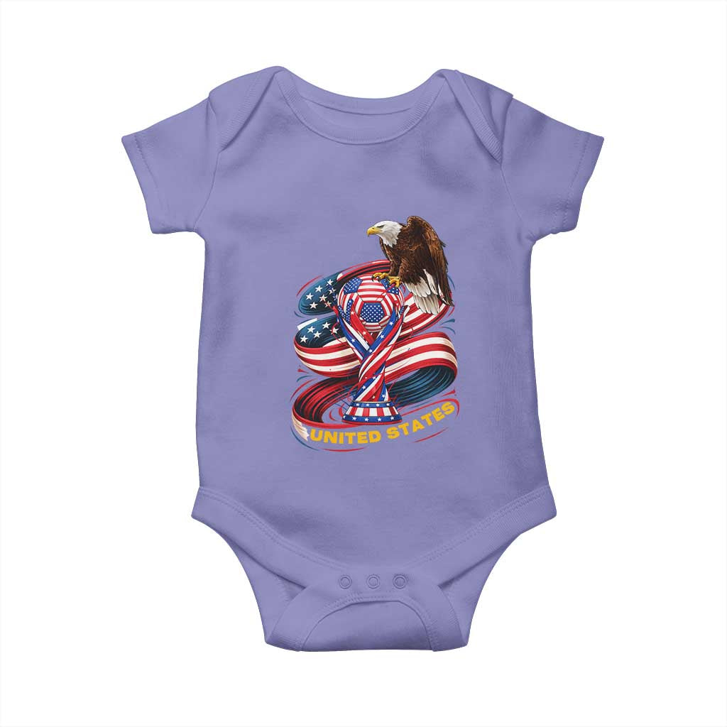 United States Sport USA Team 2026 Baby Onesie American Soccer Fans Gift