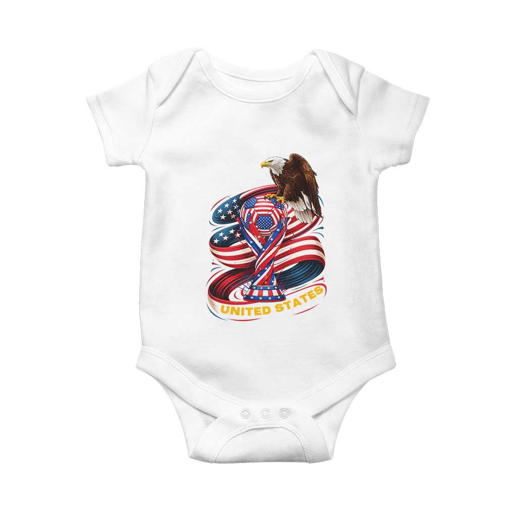 United States Sport USA Team 2026 Baby Onesie American Soccer Fans Gift