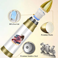United States Sport USA Team 2026 Bullet Tumbler American Soccer Fans Gift