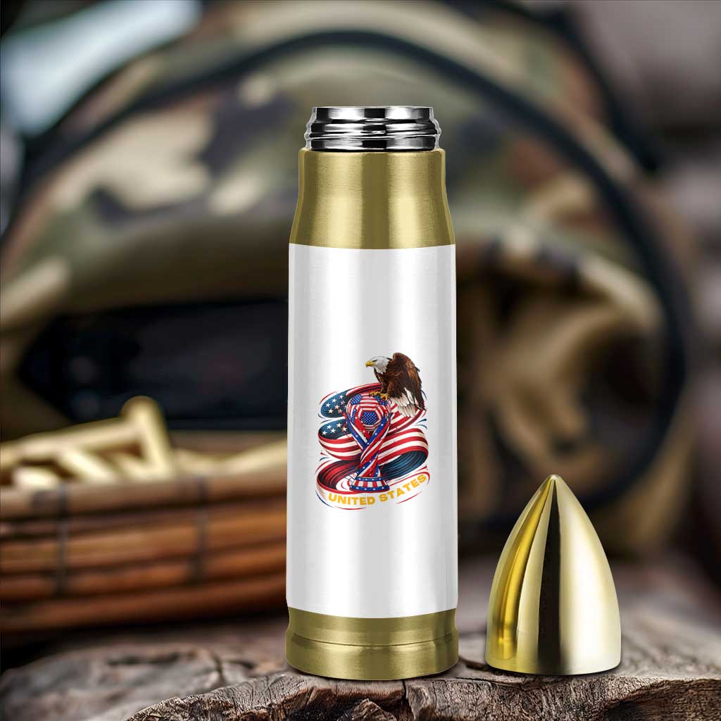 United States Sport USA Team 2026 Bullet Tumbler American Soccer Fans Gift