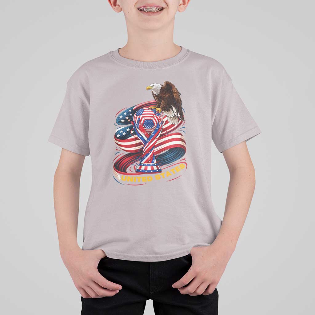 United States Sport USA Team 2026 T Shirt For Kid American Soccer Fans Gift