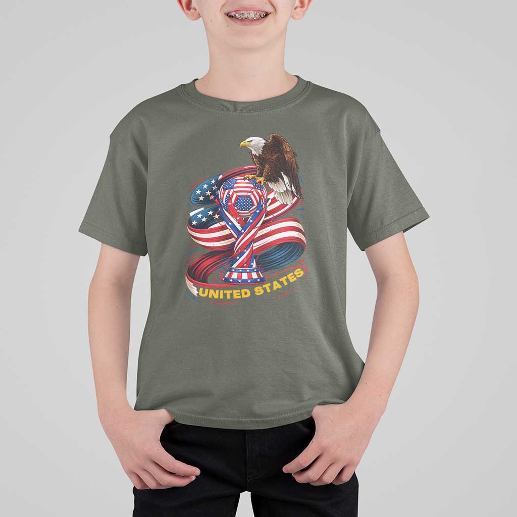 United States Sport USA Team 2026 T Shirt For Kid American Soccer Fans Gift
