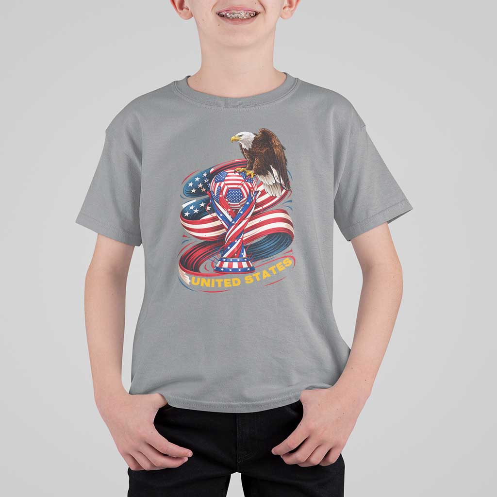 United States Sport USA Team 2026 T Shirt For Kid American Soccer Fans Gift