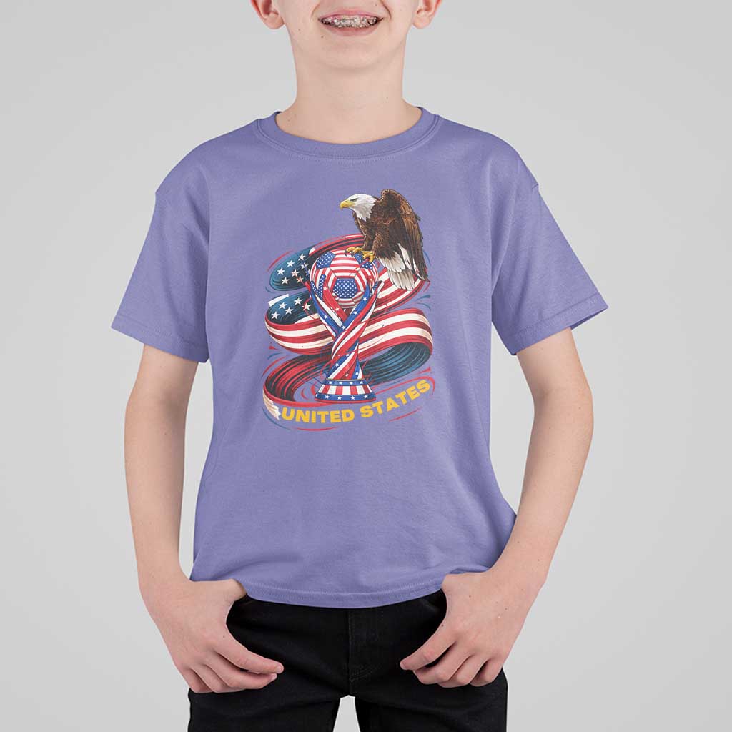 United States Sport USA Team 2026 T Shirt For Kid American Soccer Fans Gift