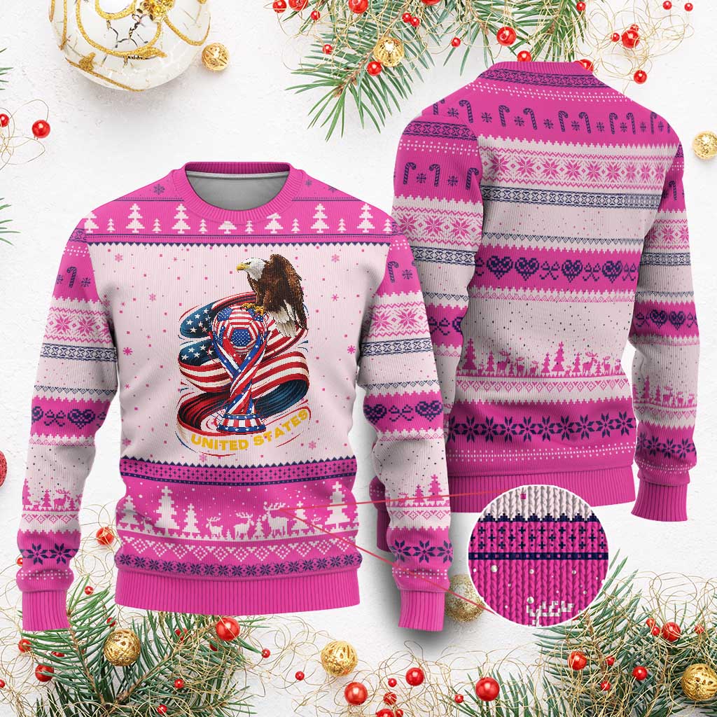 United States Sport USA Team 2026 Ugly Christmas Sweater American Soccer Fans Gift