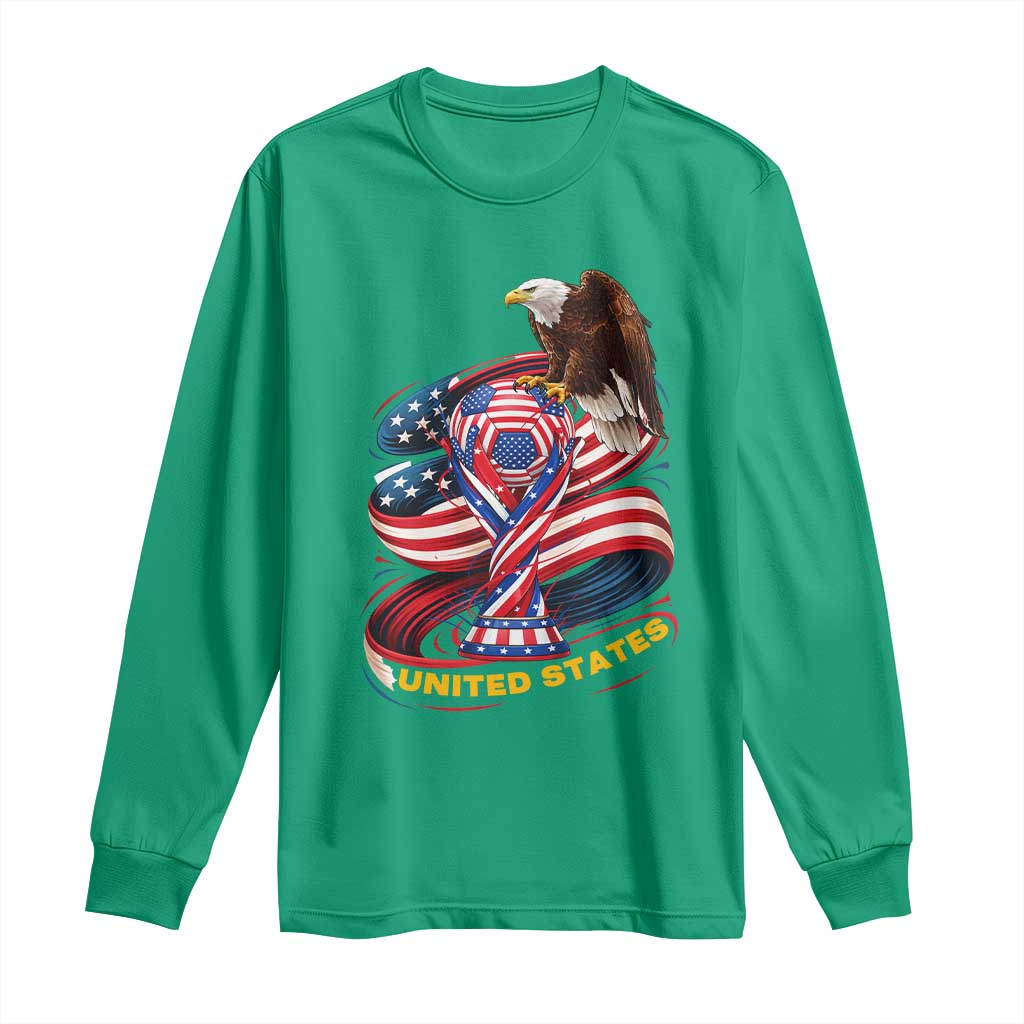 United States Sport USA Team 2026 Long Sleeve Shirt American Soccer Fans Gift