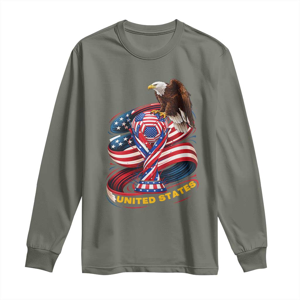 United States Sport USA Team 2026 Long Sleeve Shirt American Soccer Fans Gift