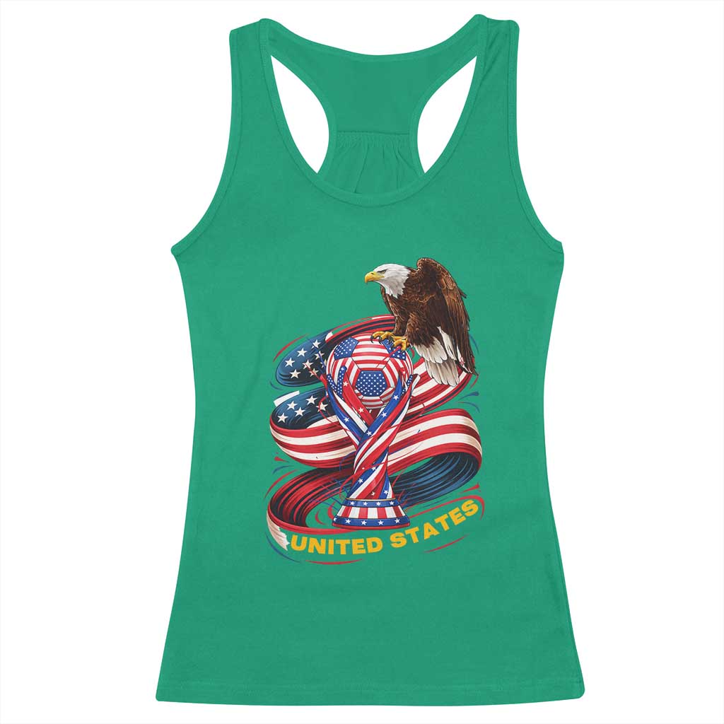 United States Sport USA Team 2026 Racerback Tank Top American Soccer Fans Gift