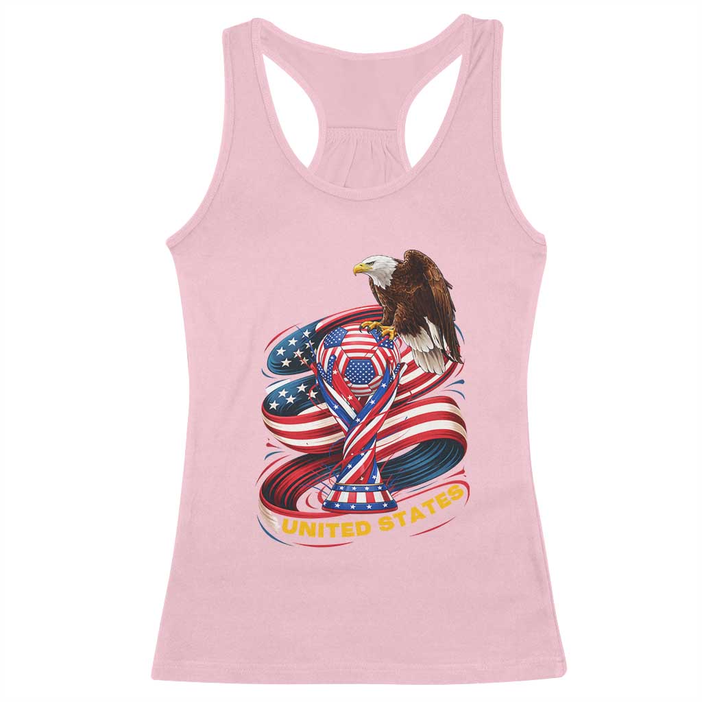 United States Sport USA Team 2026 Racerback Tank Top American Soccer Fans Gift