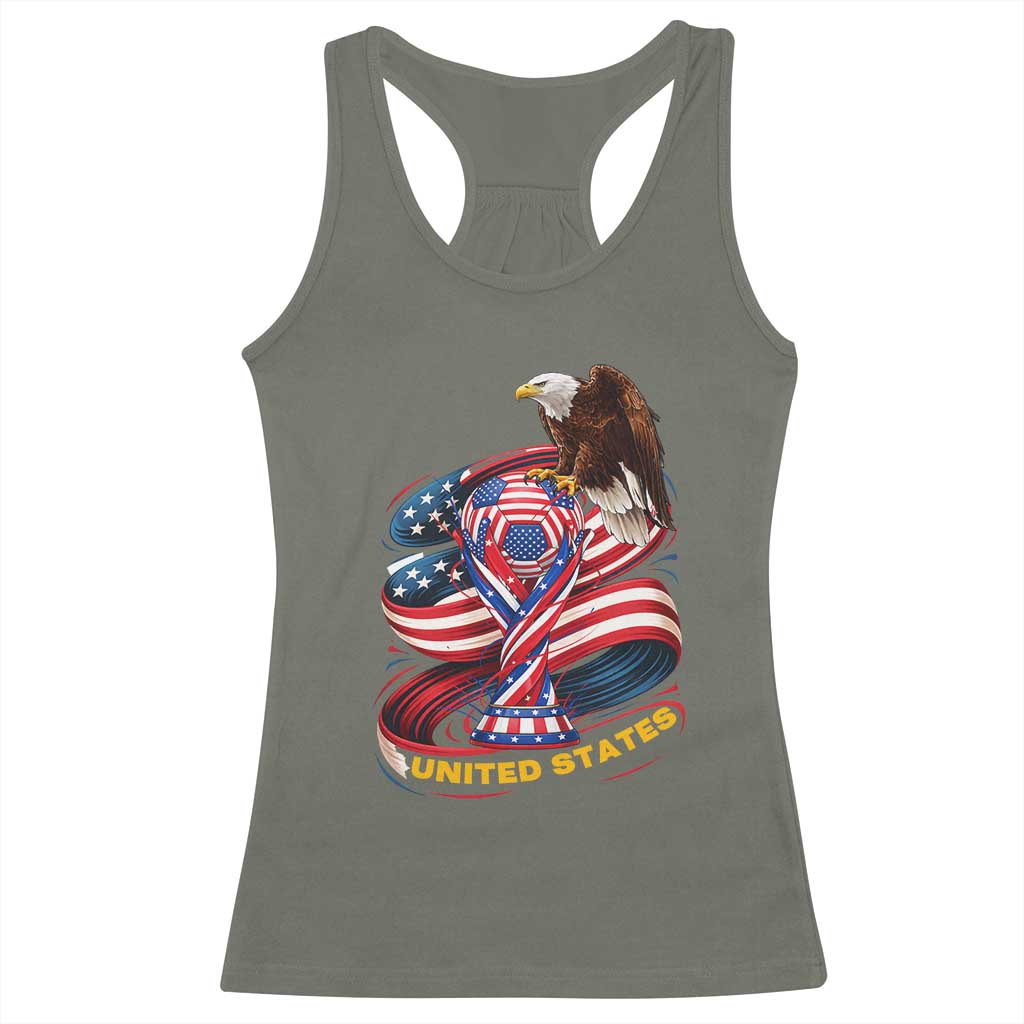 United States Sport USA Team 2026 Racerback Tank Top American Soccer Fans Gift