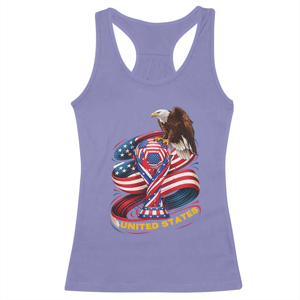 United States Sport USA Team 2026 Racerback Tank Top American Soccer Fans Gift