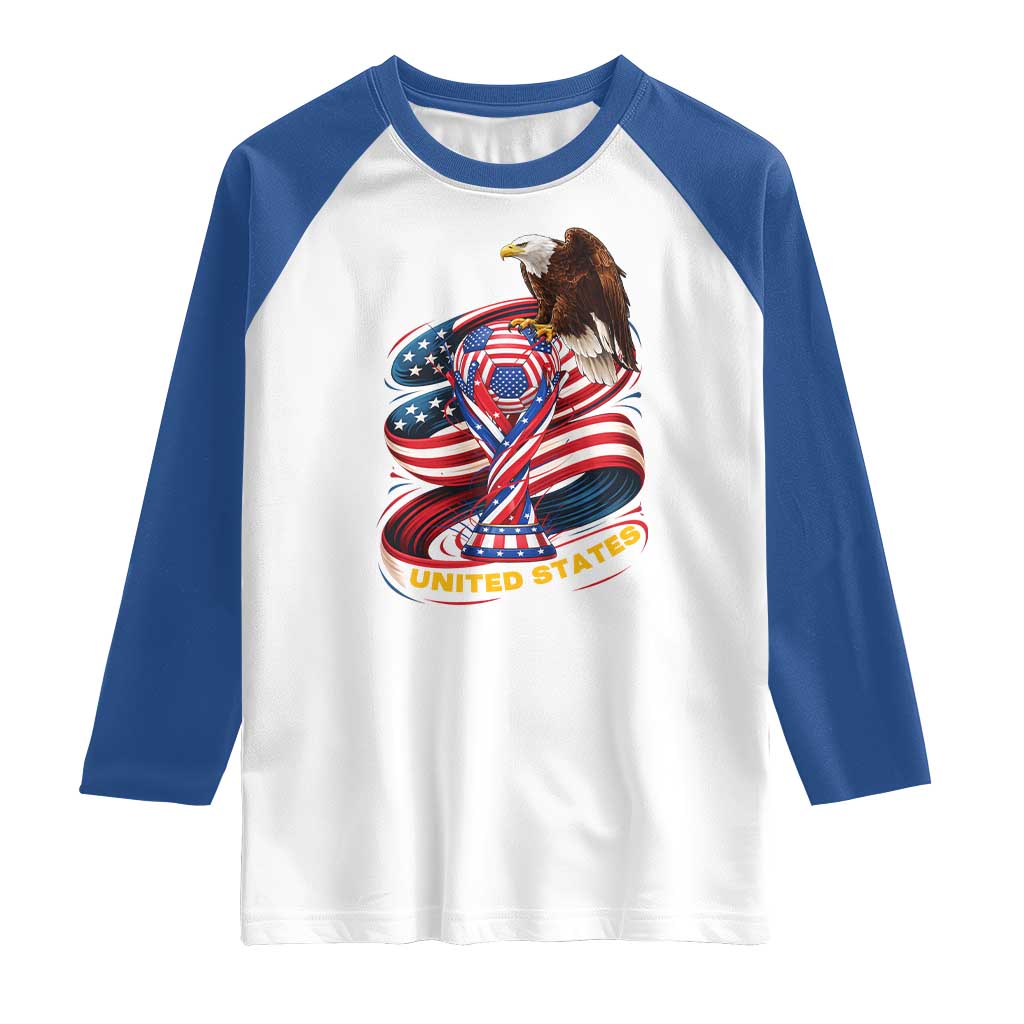 United States Sport USA Team 2026 Raglan Shirt American Soccer Fans Gift