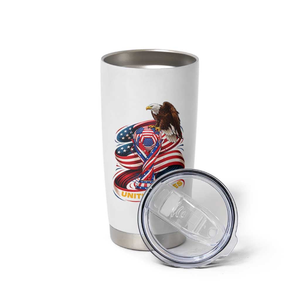 United States Sport USA Team 2026 Tumbler Cup American Soccer Fans Gift