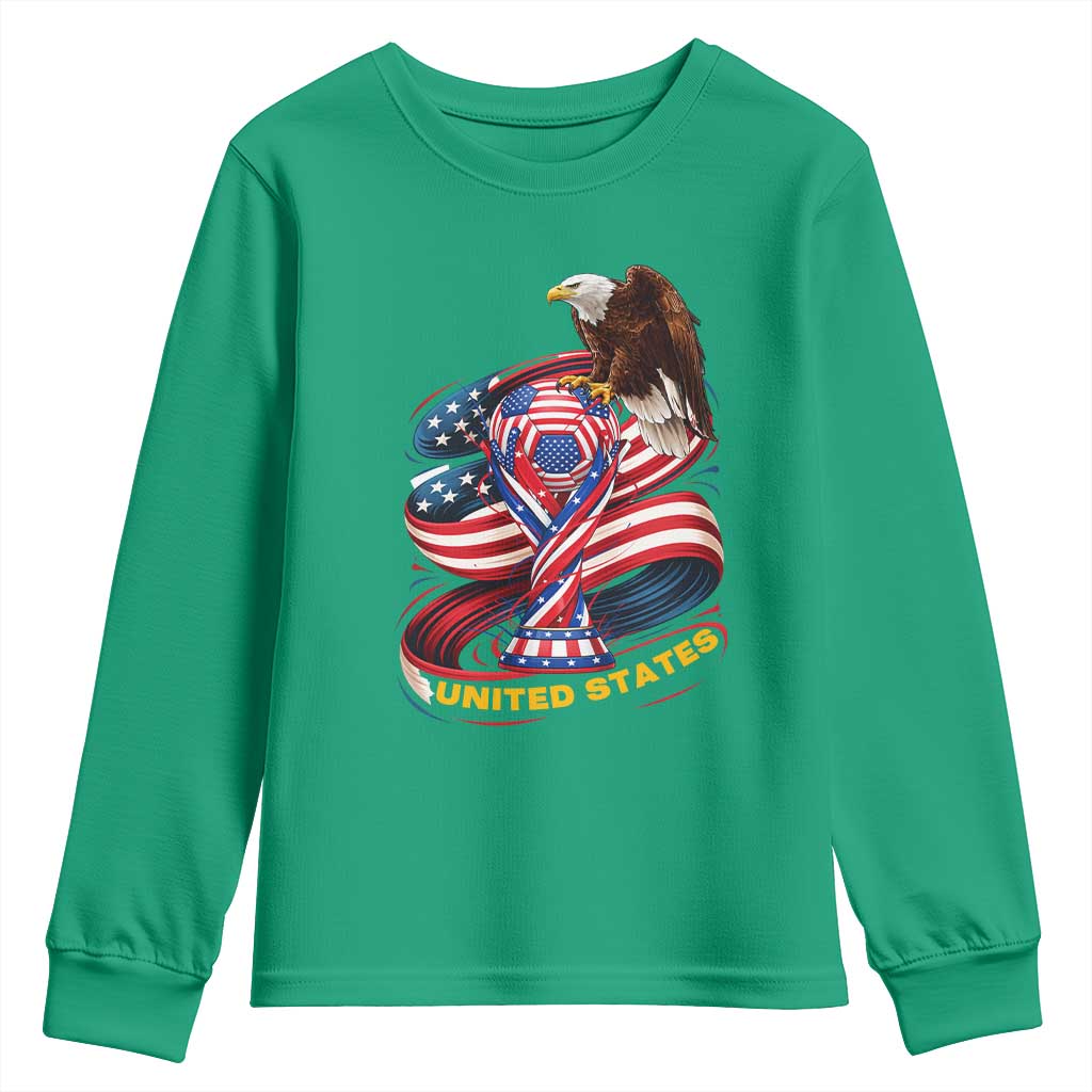 United States Sport USA Team 2026 Youth Sweatshirt American Soccer Fans Gift