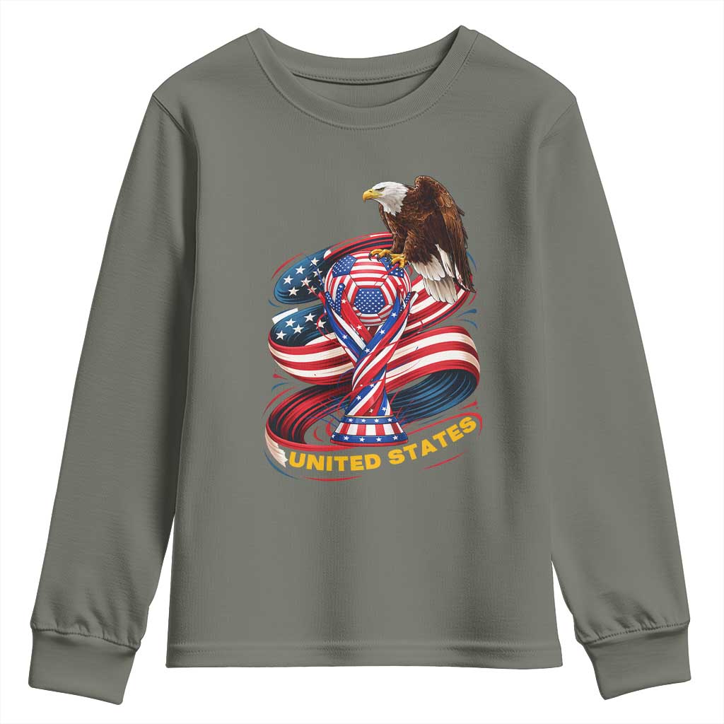 United States Sport USA Team 2026 Youth Sweatshirt American Soccer Fans Gift