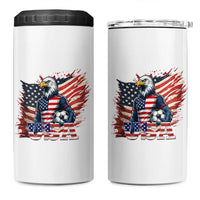 American Eagle And Soccer USA 2026 Supporter 4 in 1 Can Cooler Tumbler