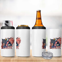 American Eagle And Soccer USA 2026 Supporter 4 in 1 Can Cooler Tumbler