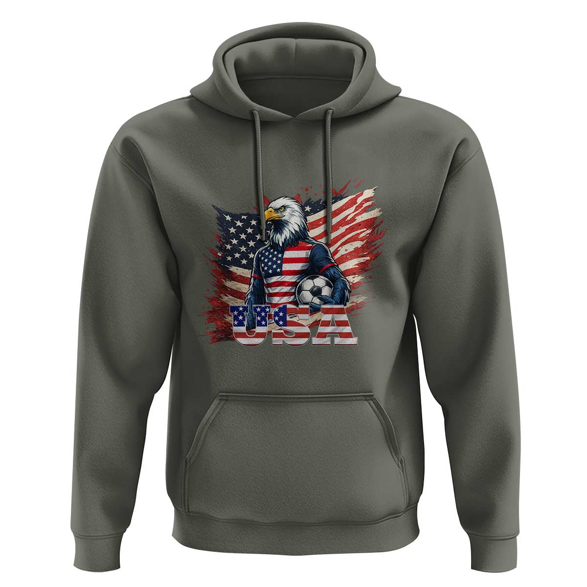 American Eagle And Soccer USA 2026 Supporter Hoodie