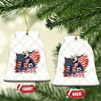 American Eagle And Soccer USA 2026 Supporter Ceramic Ornament