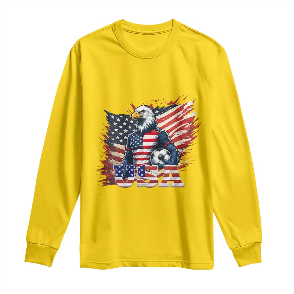 American Eagle And Soccer USA 2026 Supporter Long Sleeve Shirt