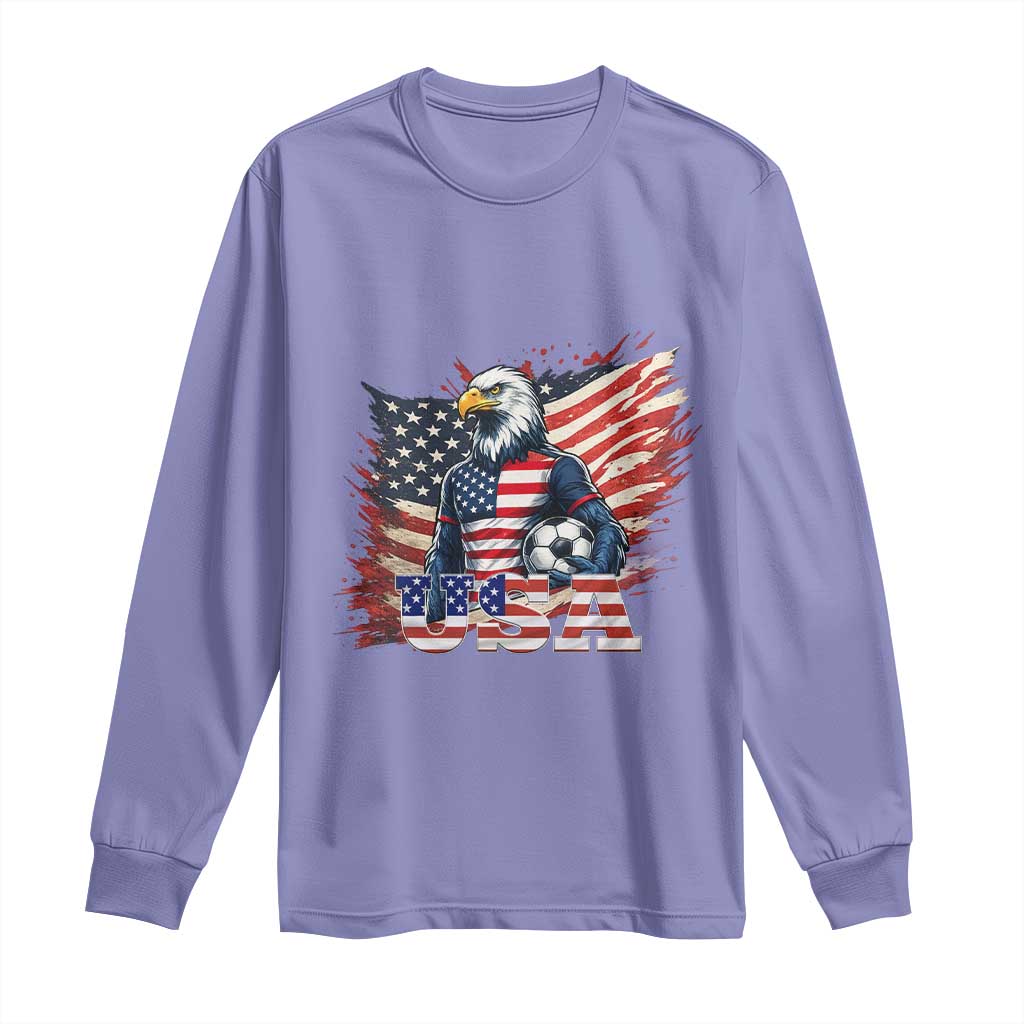 American Eagle And Soccer USA 2026 Supporter Long Sleeve Shirt
