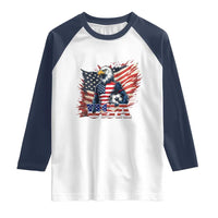 American Eagle And Soccer USA 2026 Supporter Raglan Shirt