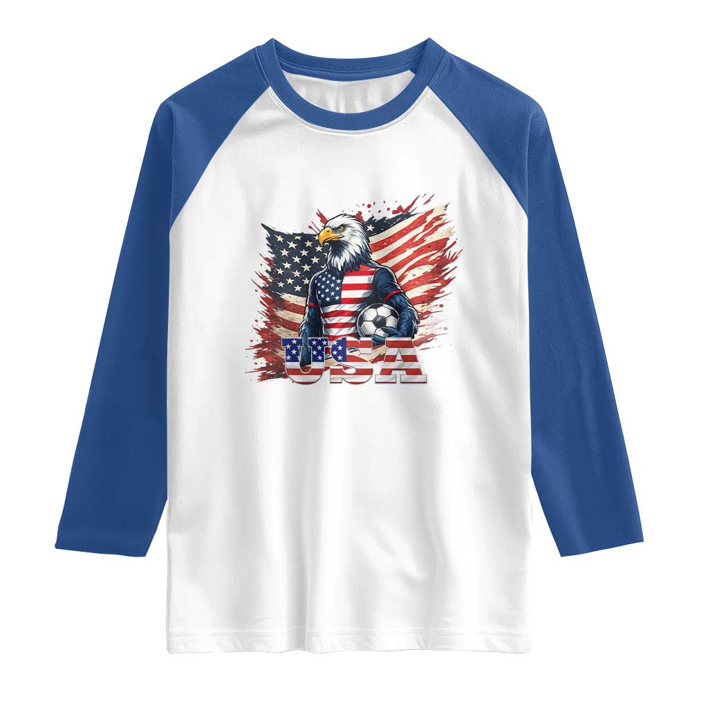 American Eagle And Soccer USA 2026 Supporter Raglan Shirt