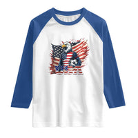 American Eagle And Soccer USA 2026 Supporter Raglan Shirt