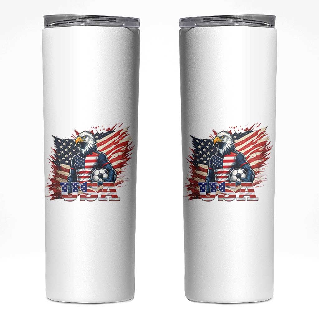 American Eagle And Soccer USA 2026 Supporter Skinny Tumbler