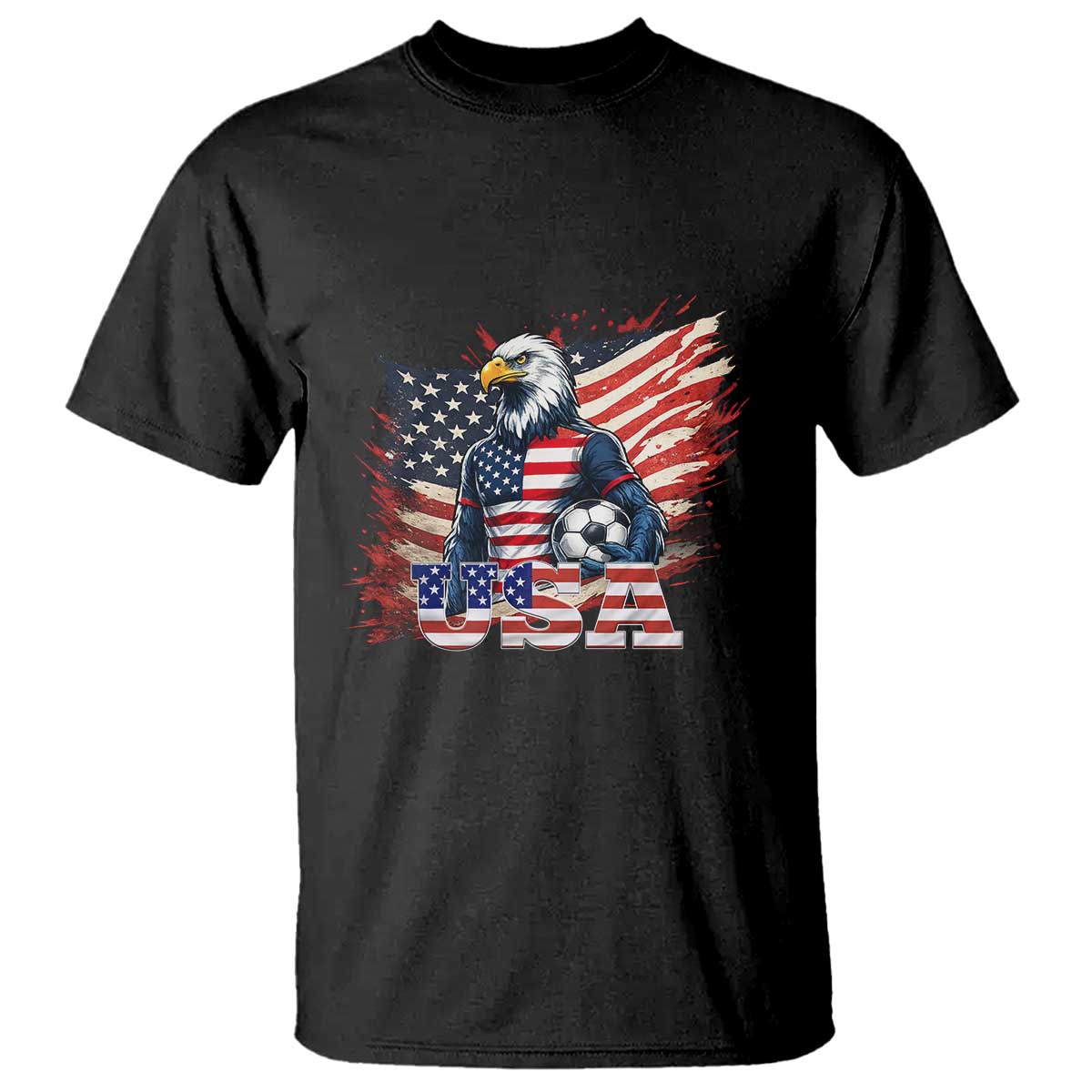 American Eagle And Soccer USA 2026 Supporter T Shirt