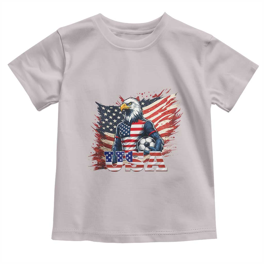 American Eagle And Soccer USA 2026 Supporter Toddler T Shirt