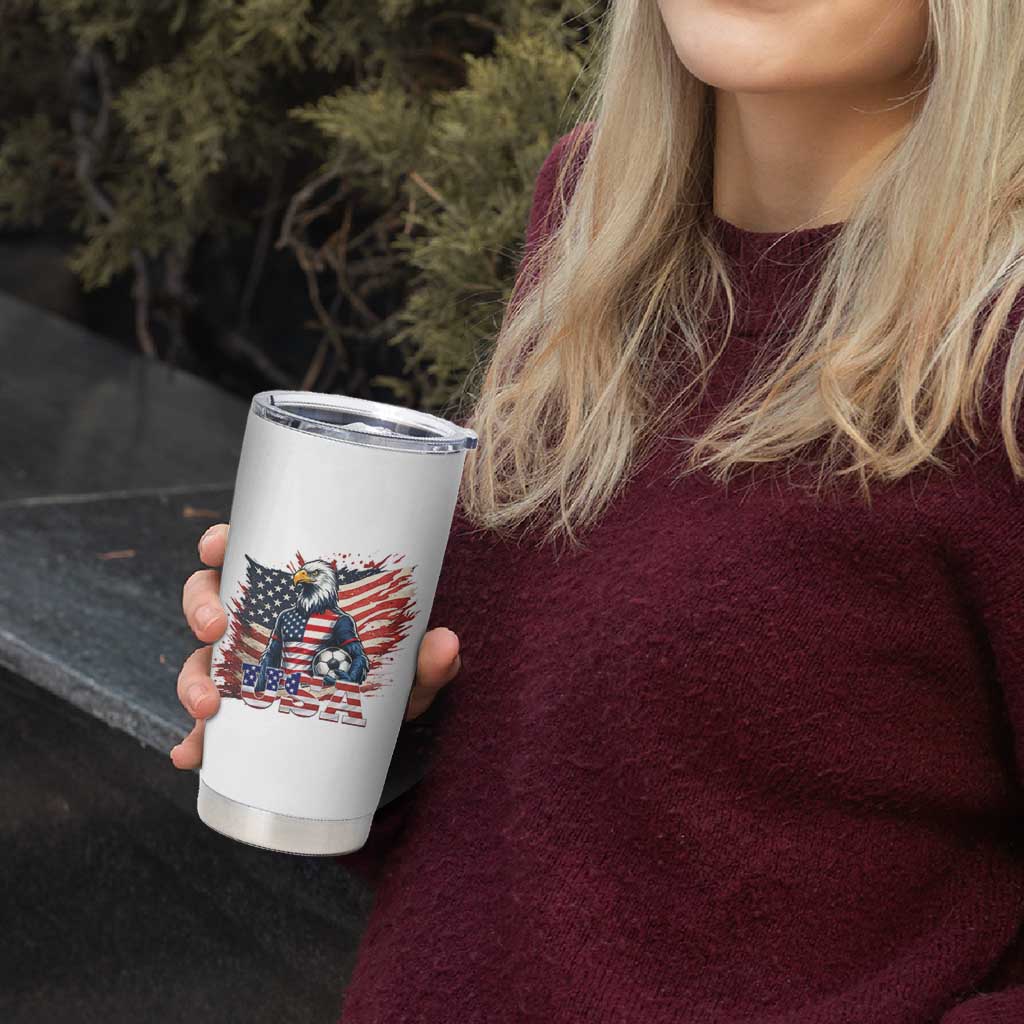 American Eagle And Soccer USA 2026 Supporter Tumbler Cup