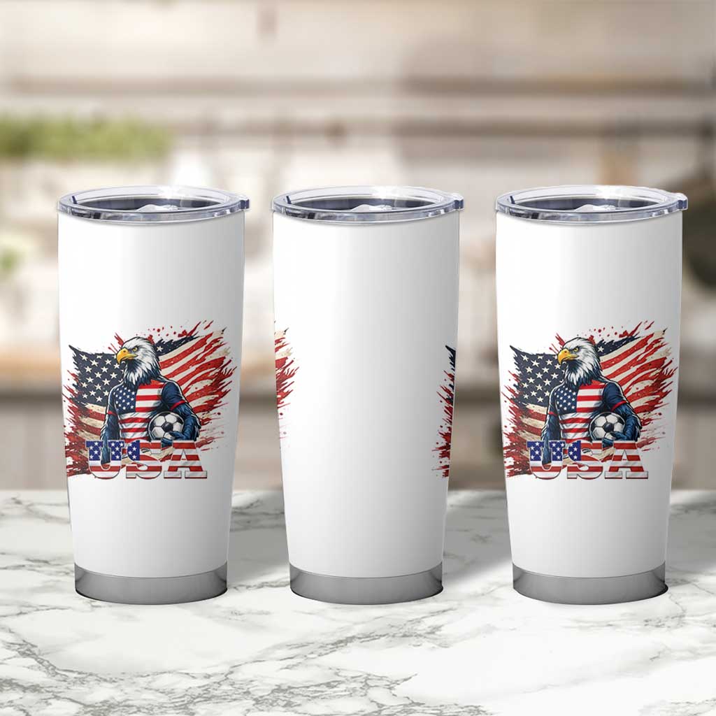 American Eagle And Soccer USA 2026 Supporter Tumbler Cup