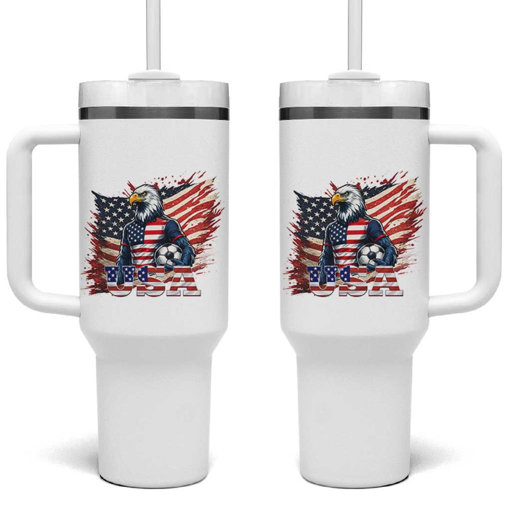 American Eagle And Soccer USA 2026 Supporter Tumbler With Handle