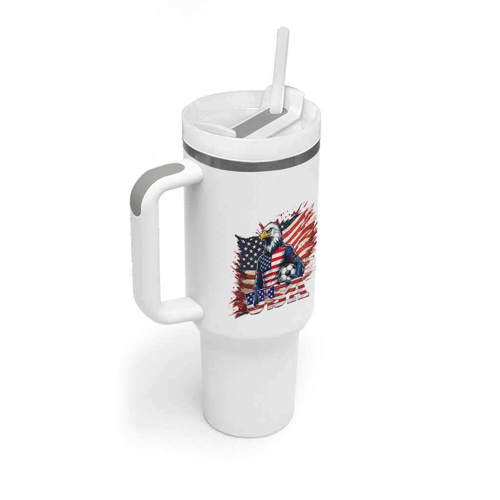 American Eagle And Soccer USA 2026 Supporter Tumbler With Handle