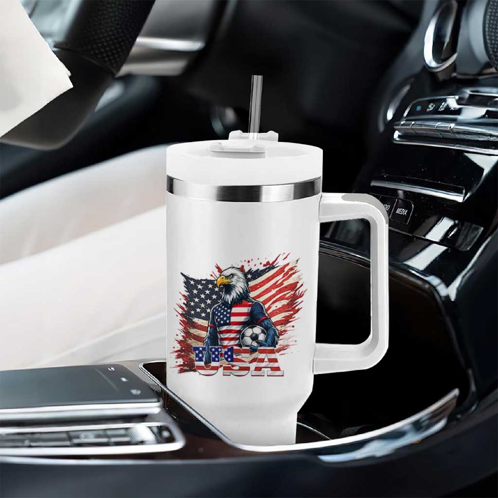 American Eagle And Soccer USA 2026 Supporter Tumbler With Handle