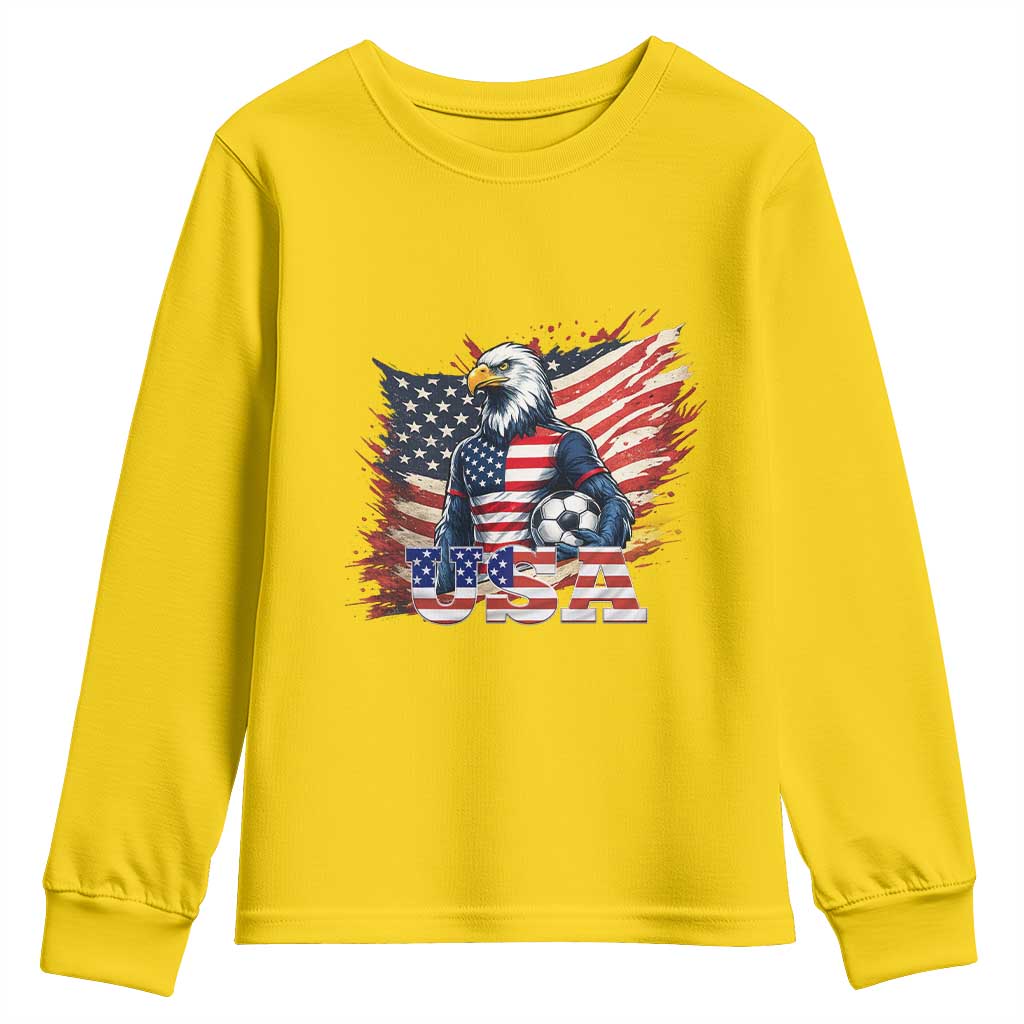 American Eagle And Soccer USA 2026 Supporter Youth Sweatshirt