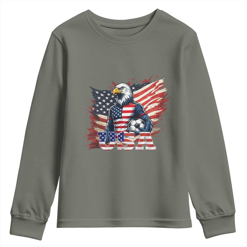 American Eagle And Soccer USA 2026 Supporter Youth Sweatshirt