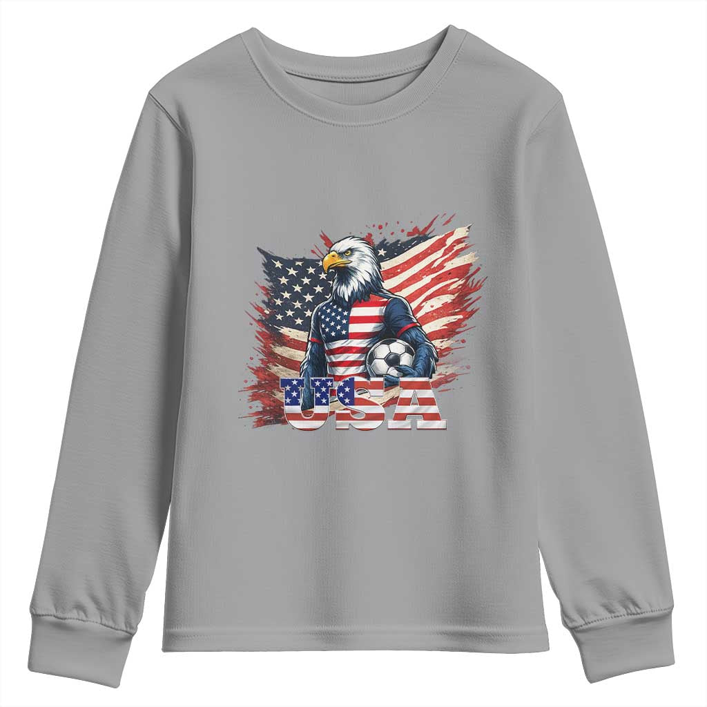 American Eagle And Soccer USA 2026 Supporter Youth Sweatshirt