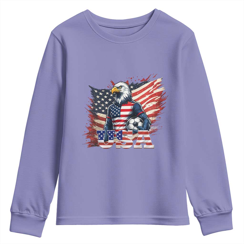 American Eagle And Soccer USA 2026 Supporter Youth Sweatshirt