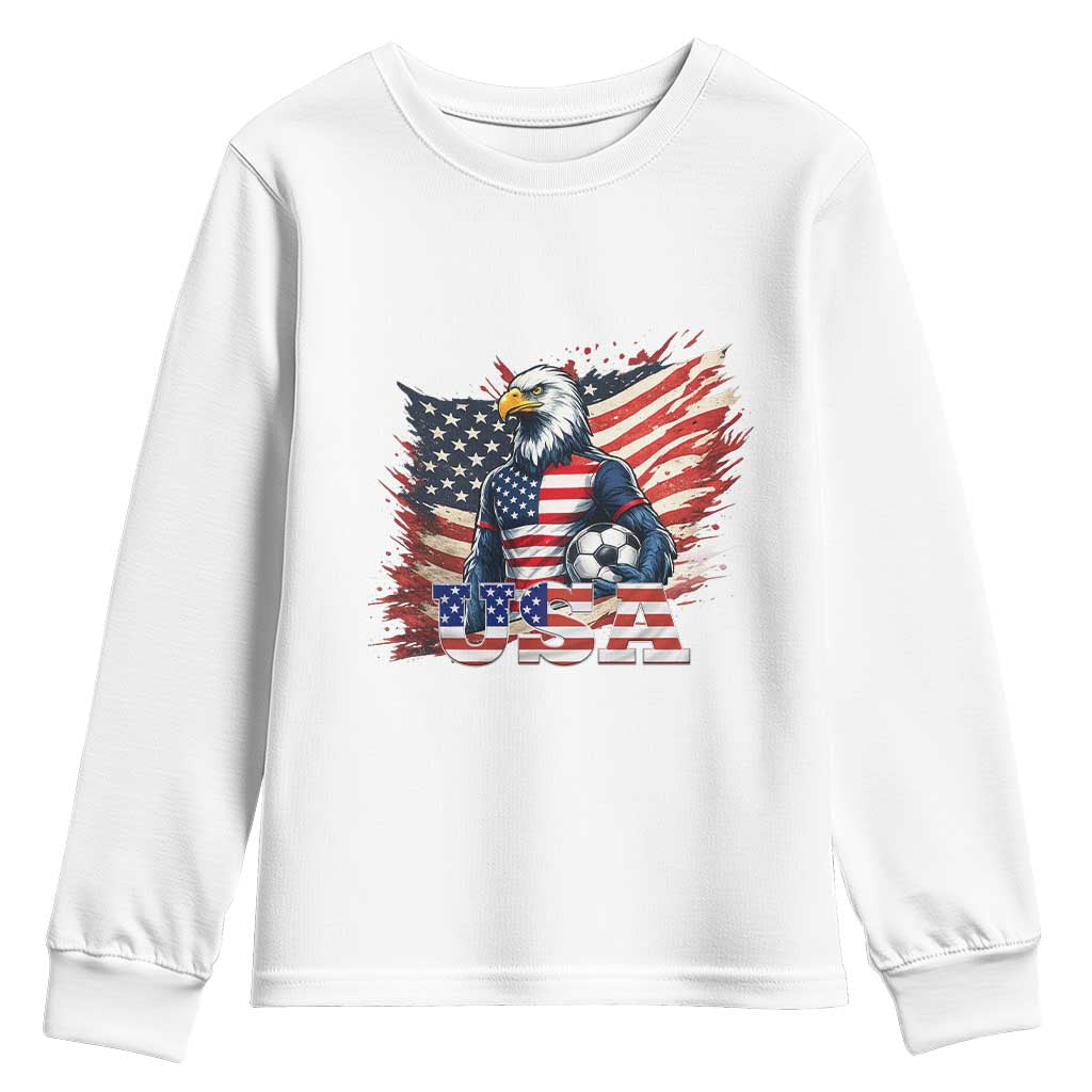 American Eagle And Soccer USA 2026 Supporter Youth Sweatshirt